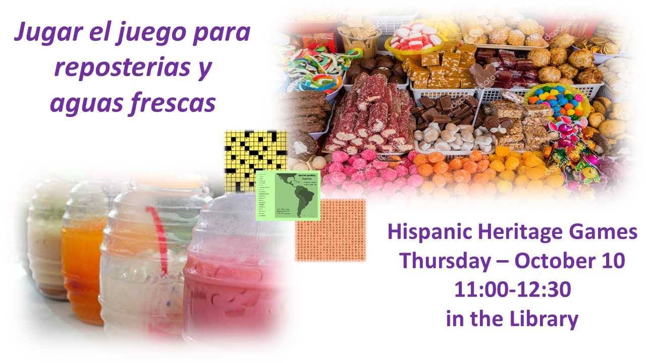 Hispanic Heritage Games Oct 10